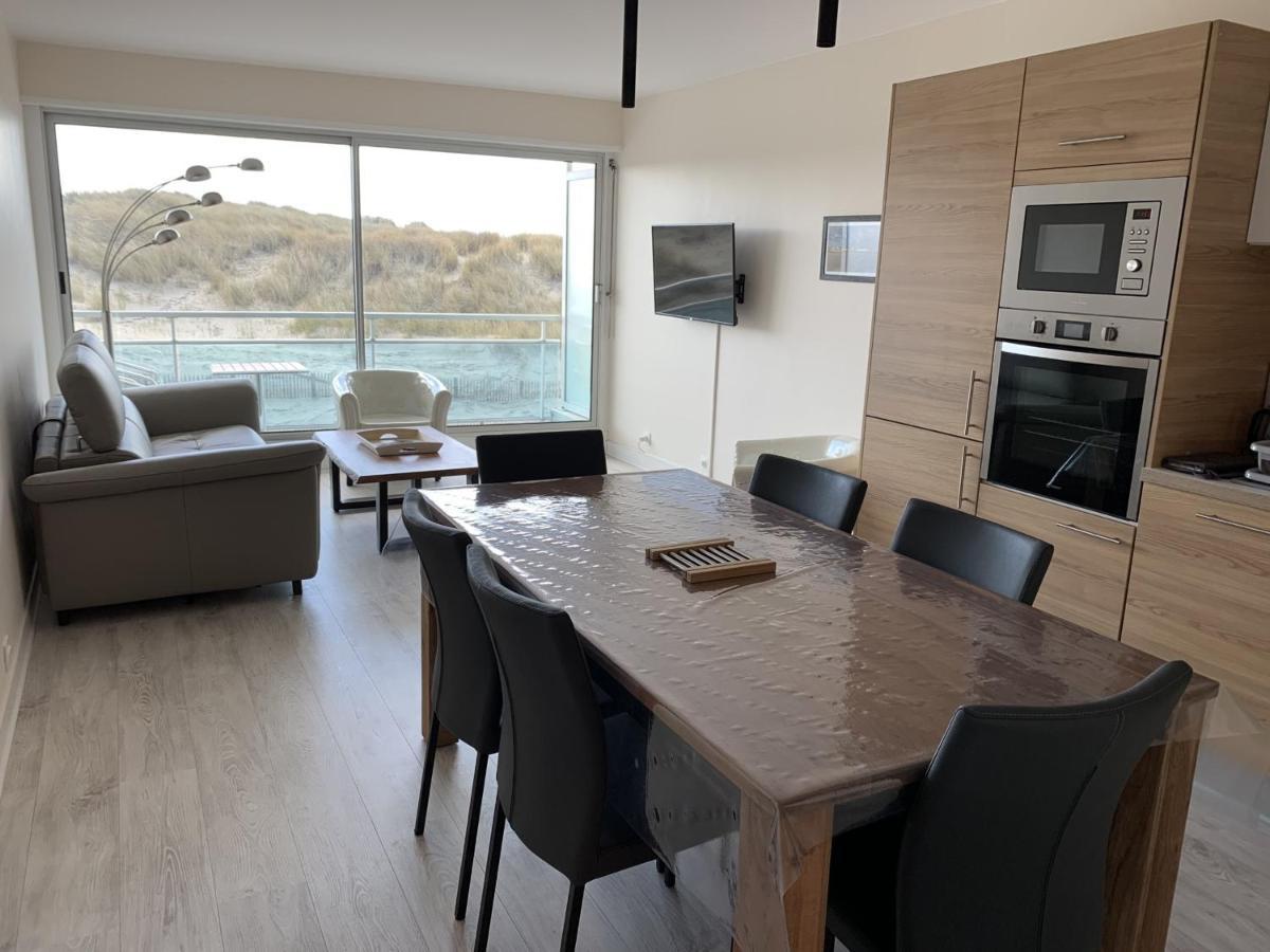 Appartement Renove Avec Garage Prive, Balcon Et Vue Mer - Fr-1-482-87 Fort-Mahon-Plage Bagian luar foto