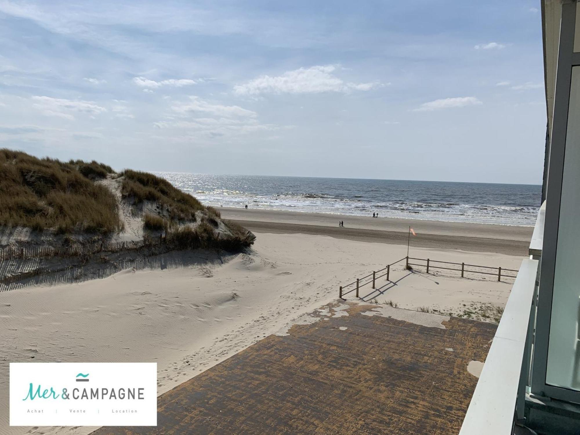 Appartement Renove Avec Garage Prive, Balcon Et Vue Mer - Fr-1-482-87 Fort-Mahon-Plage Bagian luar foto
