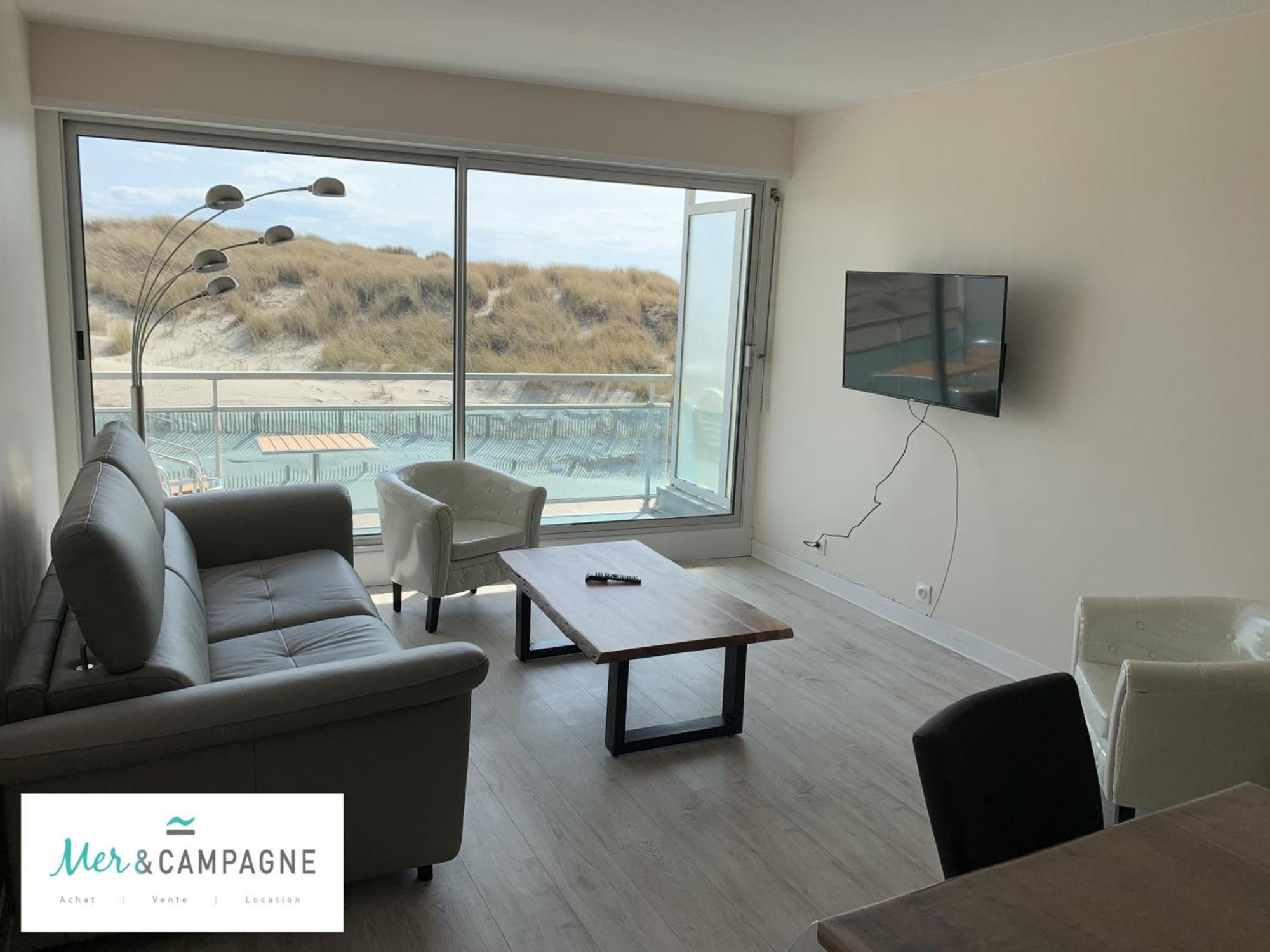 Appartement Renove Avec Garage Prive, Balcon Et Vue Mer - Fr-1-482-87 Fort-Mahon-Plage Bagian luar foto