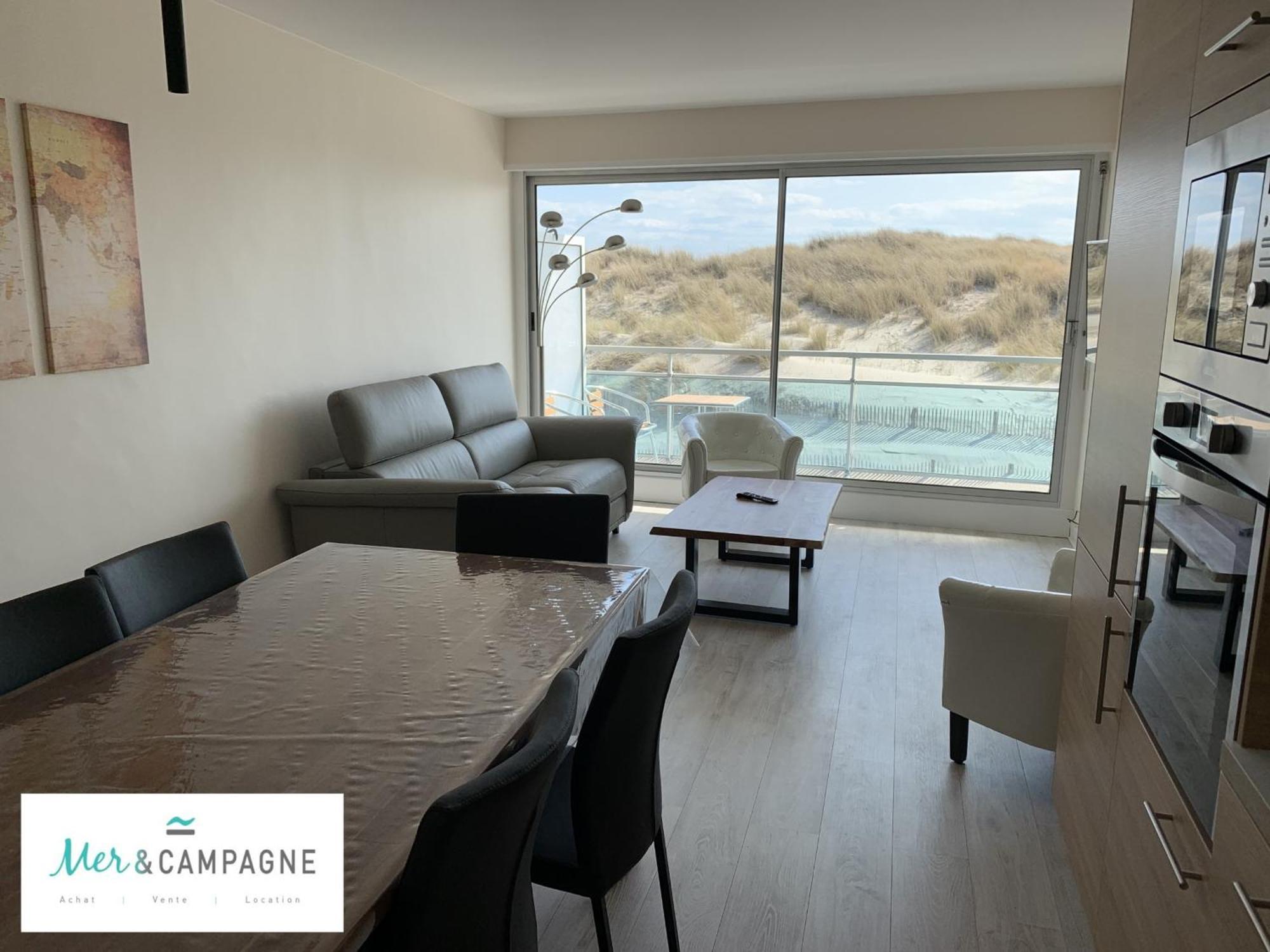 Appartement Renove Avec Garage Prive, Balcon Et Vue Mer - Fr-1-482-87 Fort-Mahon-Plage Bagian luar foto